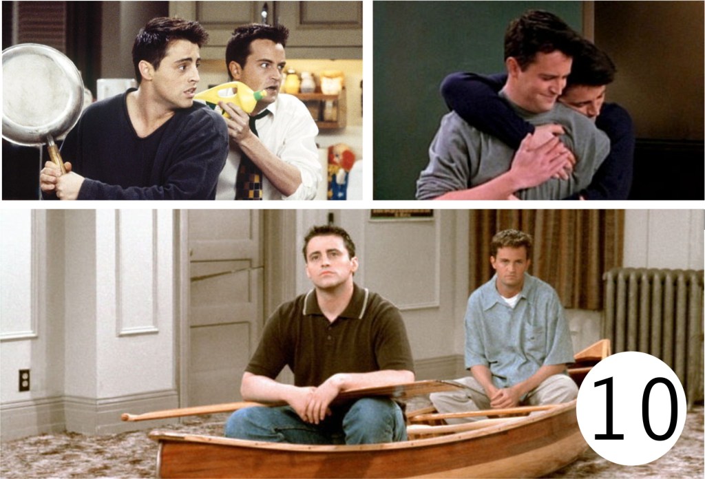 Chandler and Joey