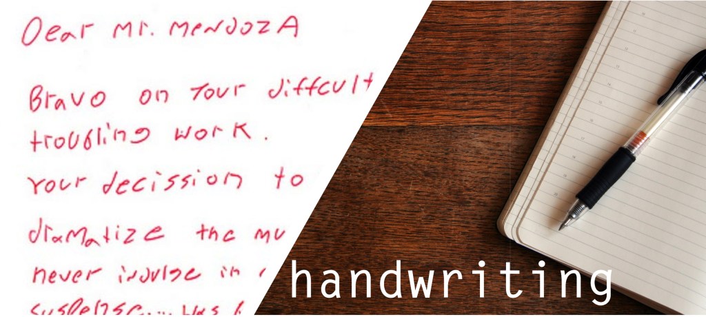 handwriting