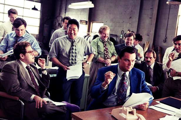 the wolf of wall street scene