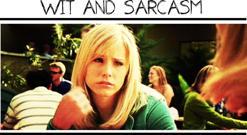 wit and sarcasm