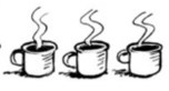 three cups