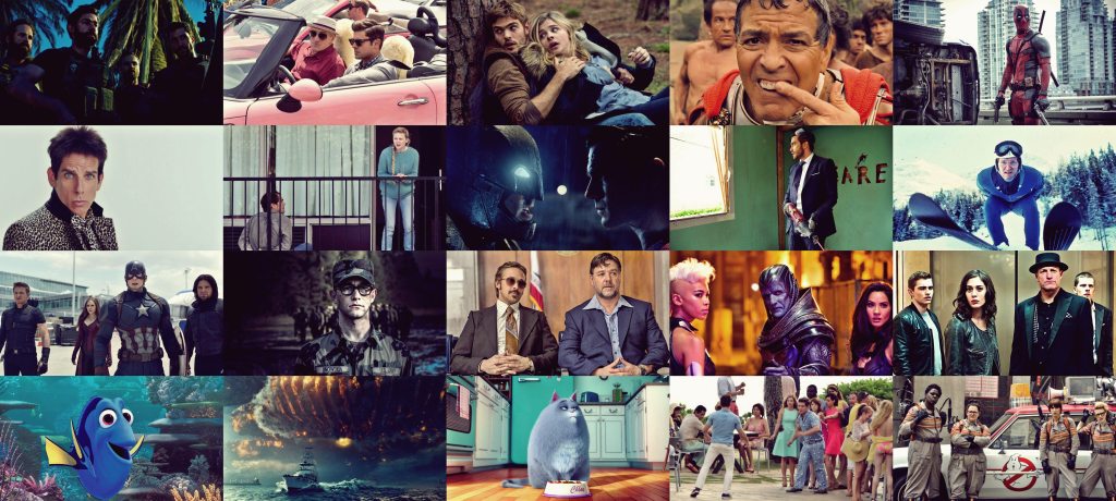 40 movies of 2016