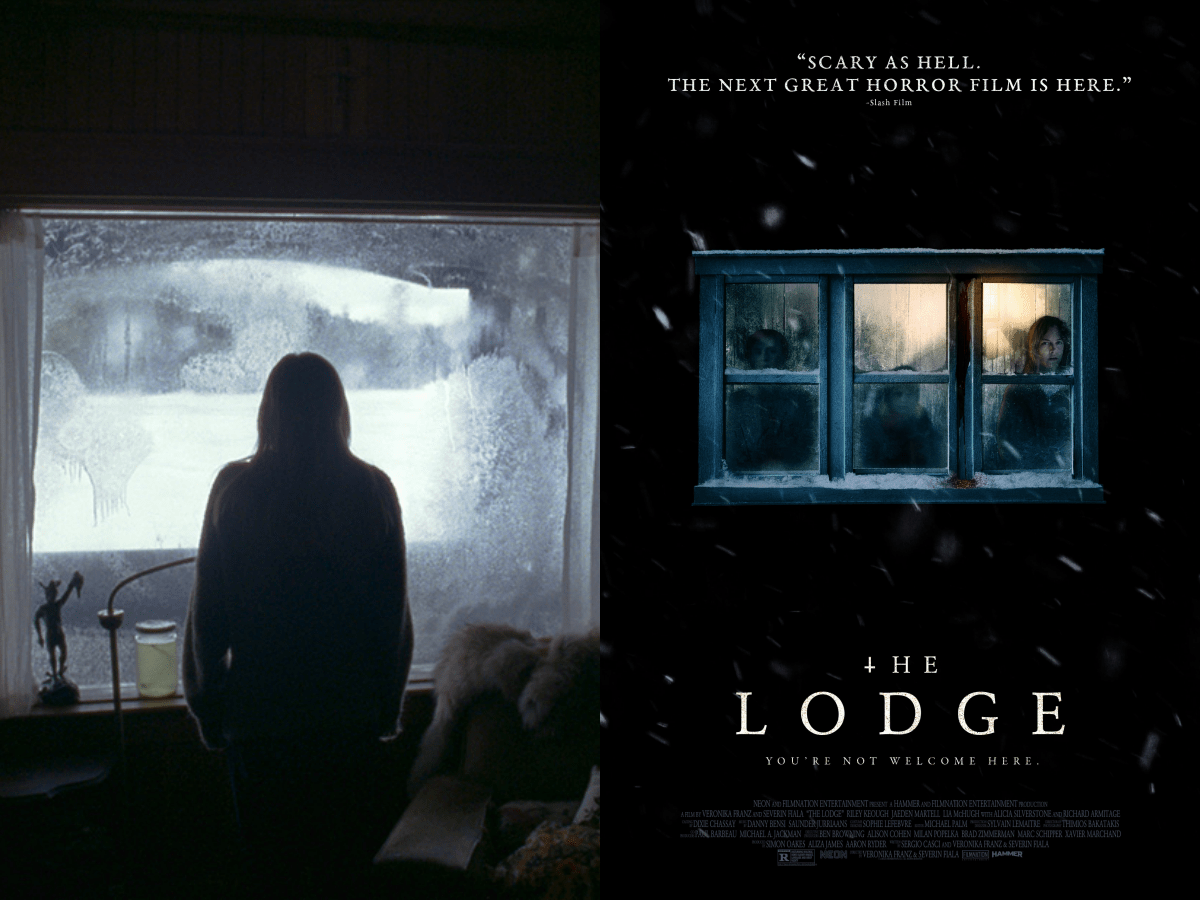 the lodge still and movie poster